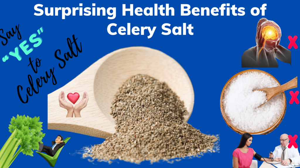 Health benefits of celery salt