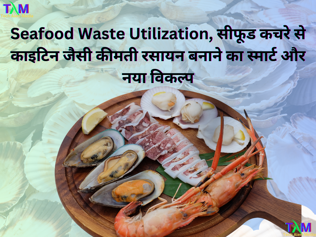 Seafood Waste Utilization, सीफूड कचरे से काइटिन बनाने का एक स्मार्ट और नया विकल्प