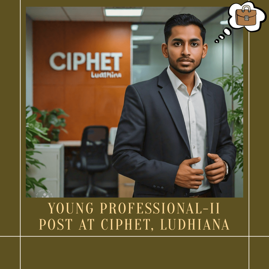 Young-Professional-II-Post-at-CIPHET-Ludhiana